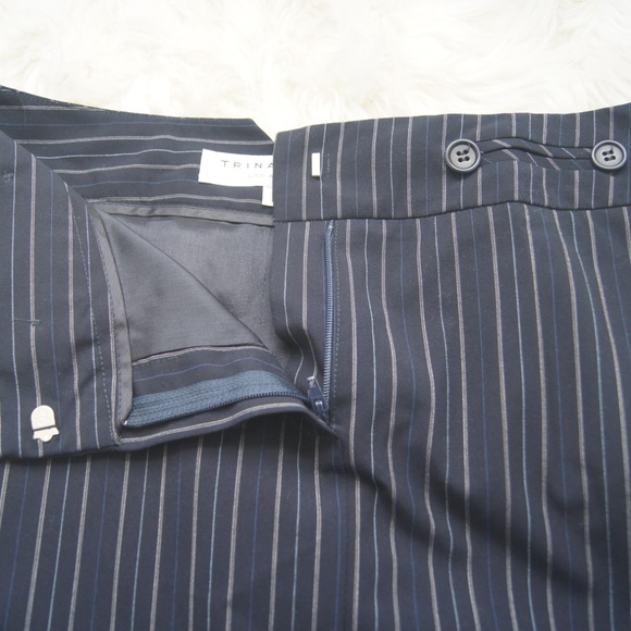 Trina Turk Los Angeles Pencil Straight Skirt Striped Size 2 - Picture 5 of 7